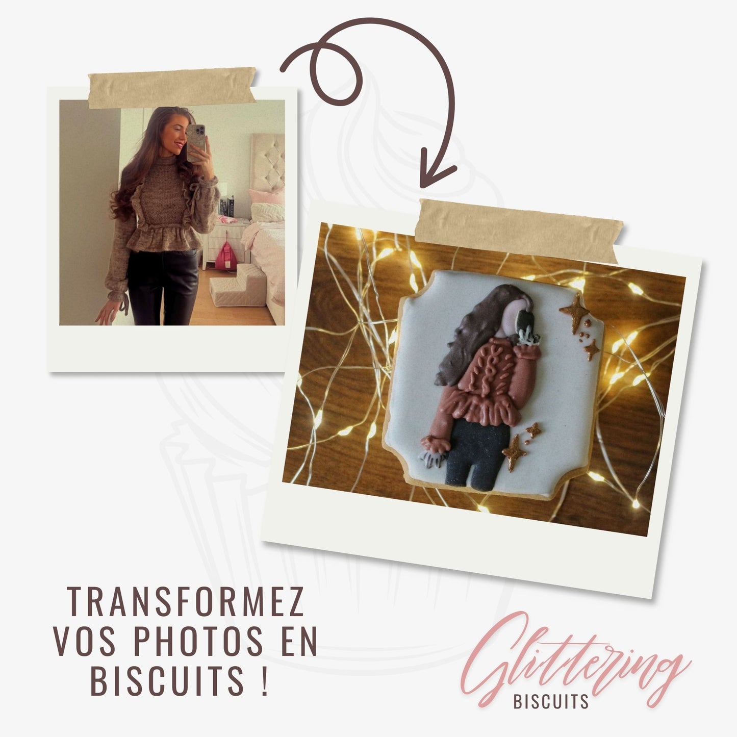 Biscuit Portrait PERSONNALISÉ