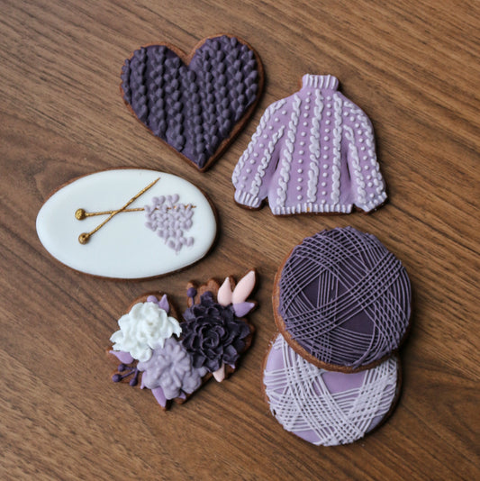 Knit, knitted, knitting