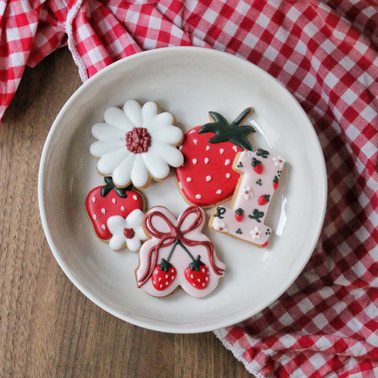 Fraises & fleurs