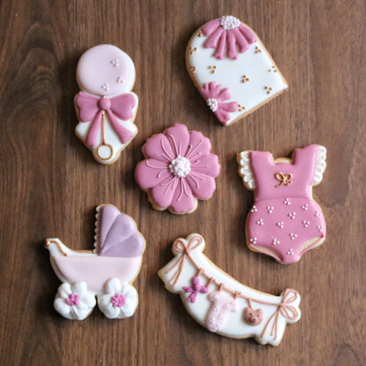 BABYSHOWER volants & fleurs