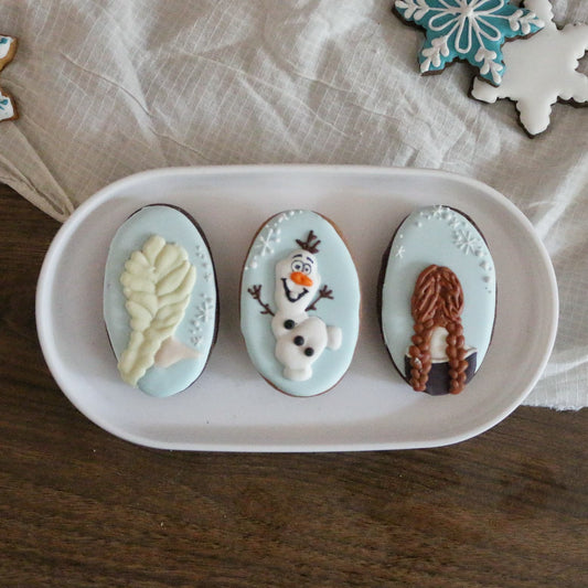 Trio Biscuits "Reine des Neiges"